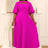 pleated maxi dress