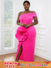 rosette maxi dress