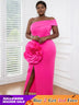 rosette maxi dress