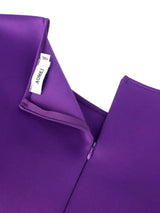 AOMEI Plus Size O Neck Long Sleeve Dress