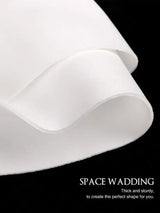 AOMEI Plus Size V Neck Lace Flower Tops Half Lantern Sleeve