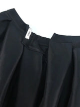 AOMEI Puff Sleeve A Line Two Piece Skirt Sets