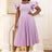 pleated wedding guest dress