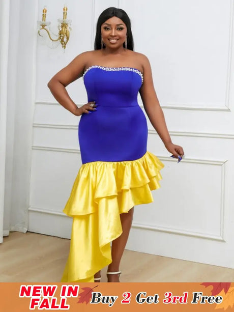 strapless sleeveless fashion dresses for women