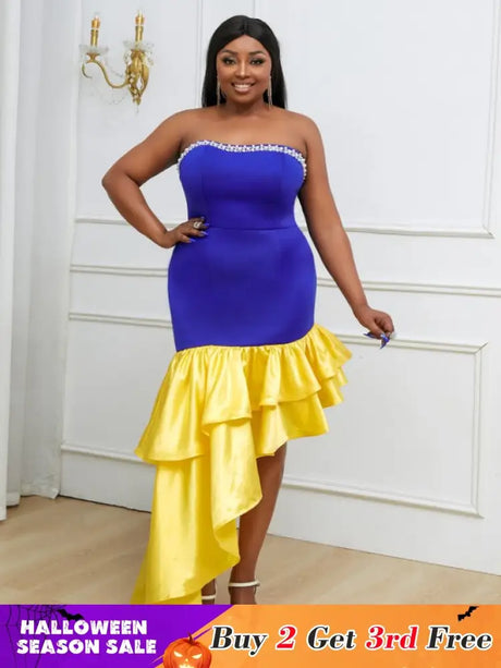 strapless sleeveless fashion dresses for women