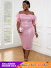 sequin midi dress