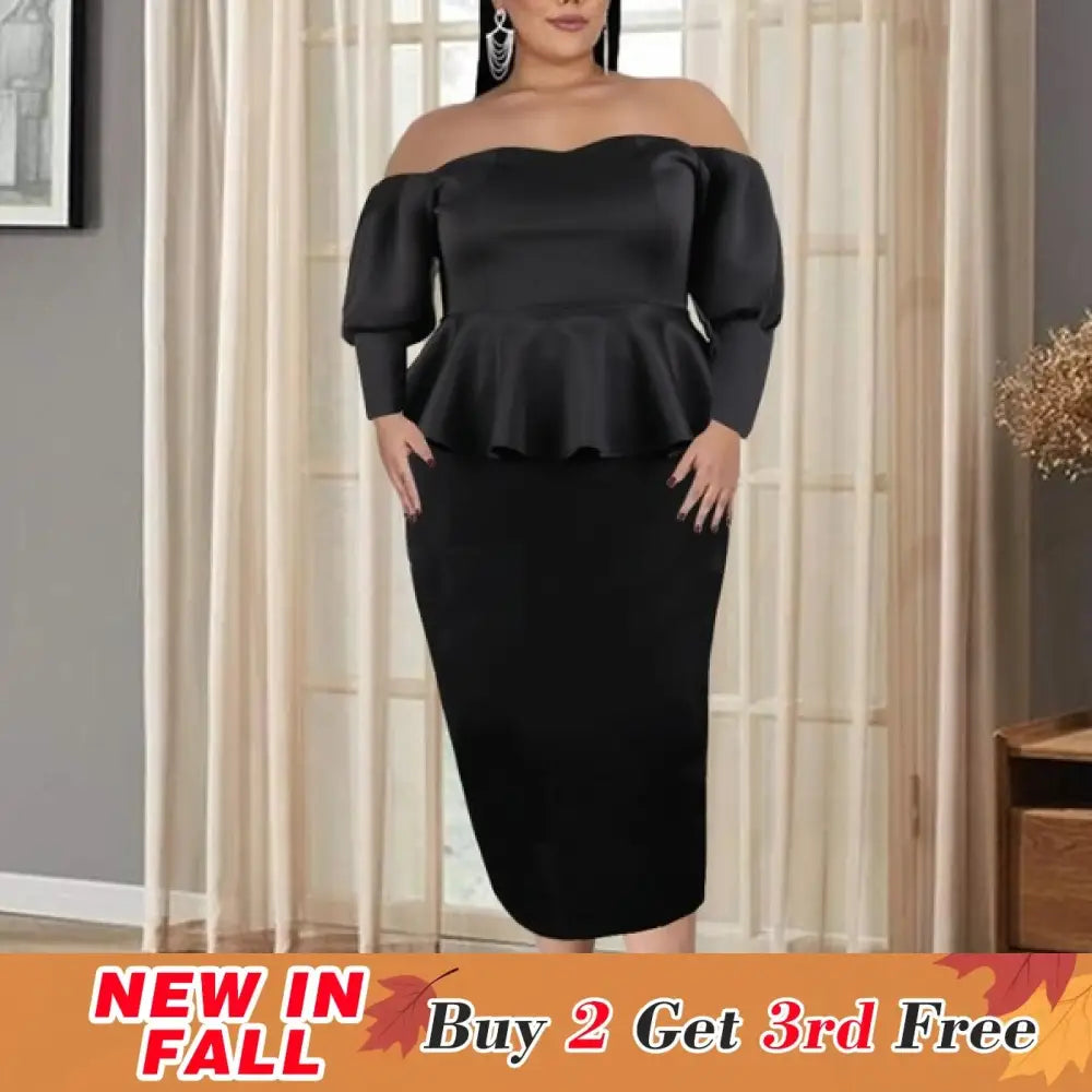 AOMEI Two Piece Set Ruffles Strapless Suits 2 piece set