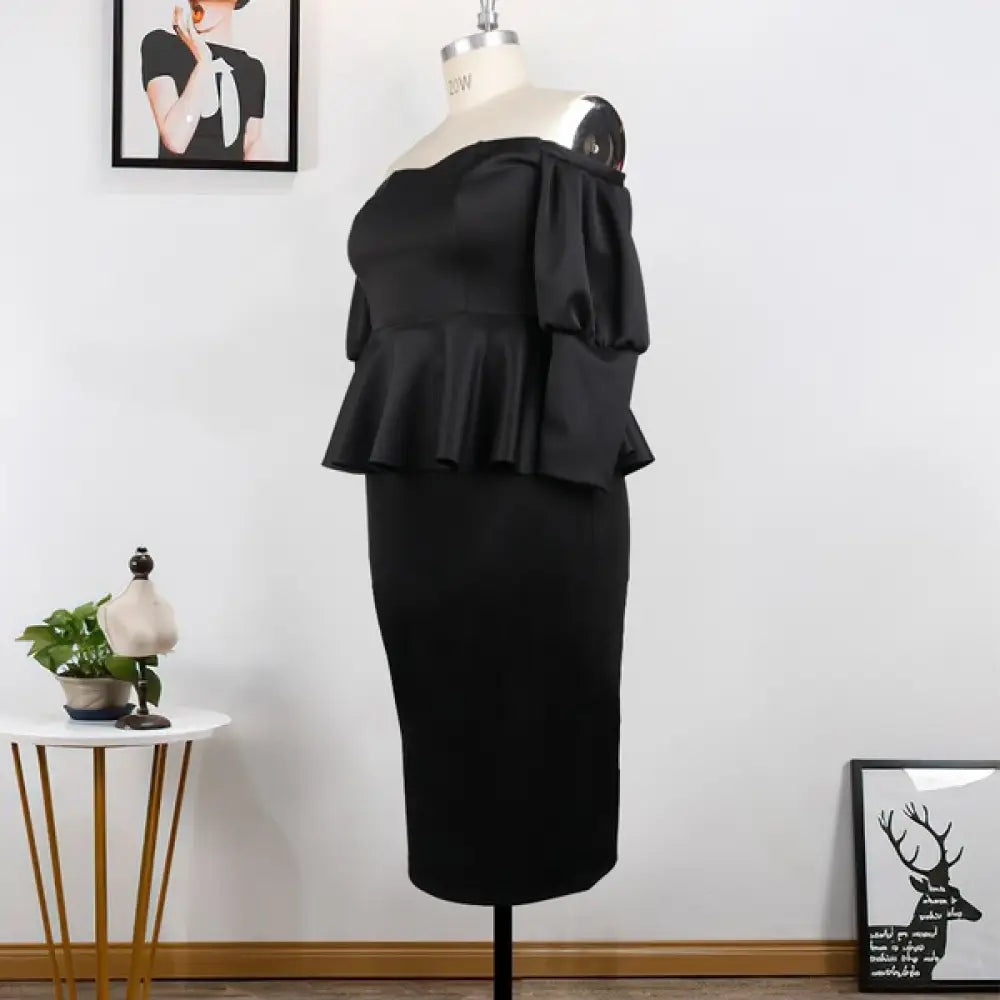 AOMEI Two Piece Set Ruffles Strapless Suits 2 piece set