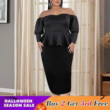 AOMEI Two Piece Set Ruffles Strapless Suits 2 piece set