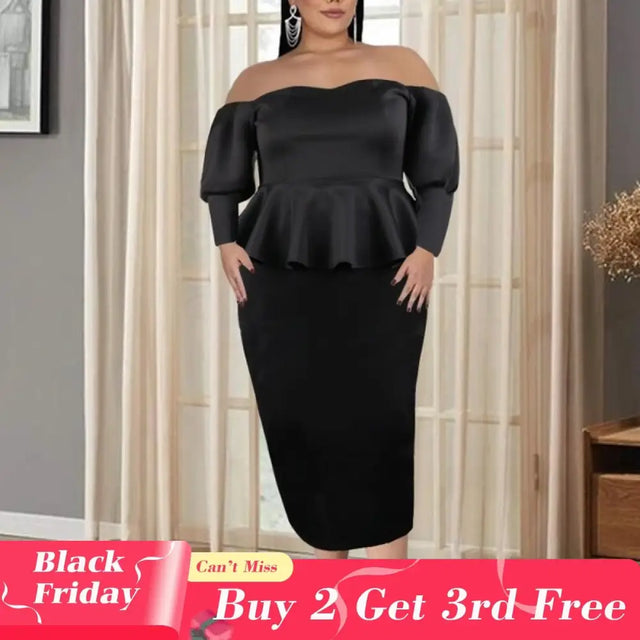 AOMEI Two Piece Set Ruffles Strapless Suits 2 piece set