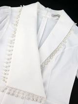 AOMEIDRESS 2025 Party Women Jumpsuit White Formal Elegant Office Wear