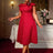 Perfect for mommy and me Easter dresses mothers day outfits and plus size 50s dresses this A line boat neck design flatters every curve with retro charm

