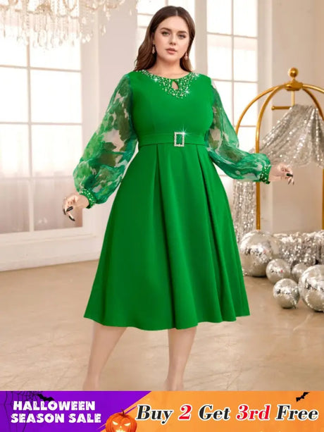 o neck cut out midi dresses for women