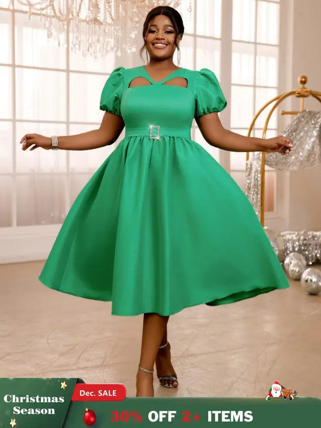 v neck cut out dresses for women