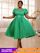 v neck cut out dresses for women