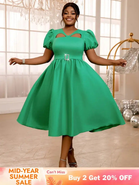v neck cut out dresses for women