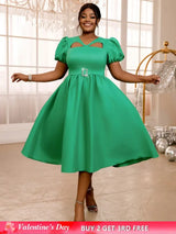 v neck cut out dresses for women