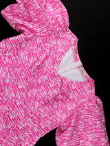 AOMEIDRESS A Line Printed Dress V Neck Short Puff Sleeves Causal Wear