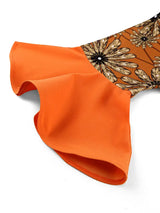 AOMEIDRESS African Printed Mermaid Dress Office Lady Church Gowns