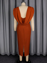 AOMEIDRESS Backless Bodycon Dresses Off The Shoulder Sleeveless Party
