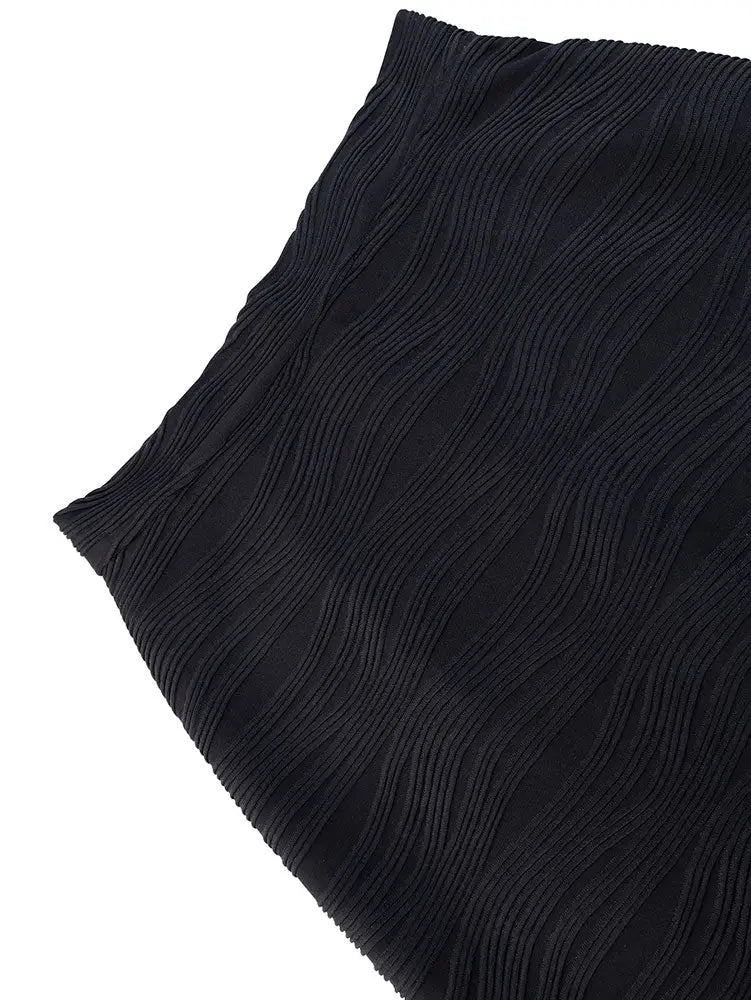 AOMEIDRESS Black Mermaid Skirt Elegant Office Church Party Outfit