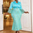 light blue v neck dresses for women