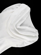 AOMEIDRESS Chic Backless Mini Dress Swinging Neck Bodycon Gowns