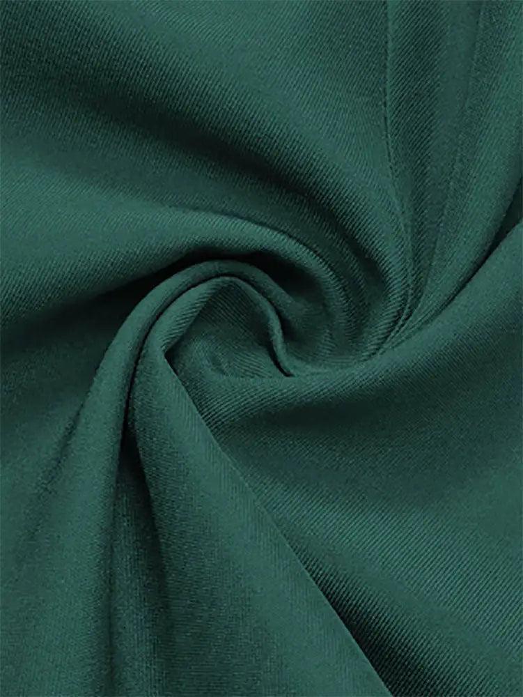 AOMEIDRESS Chic Two Piece Set Buttons Blazer Matching Slim Trousers