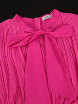 AOMEIDRESS Church Clothes for Woman Plus Size Bow Collar Grace Causal