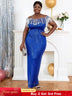 Navy Blue Cocktail Dress for Ladies, Elegant and Formal sequin party dresses