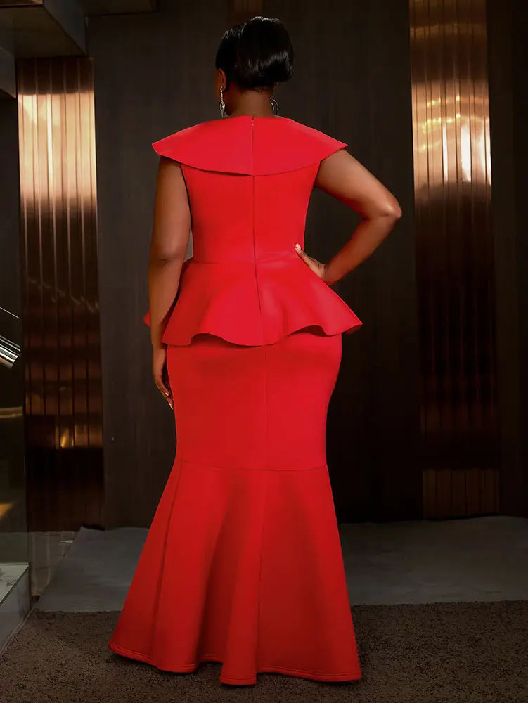 AOMEIDRESS Cocktail Dresses for Wedding Red Birthday Summer Outfits