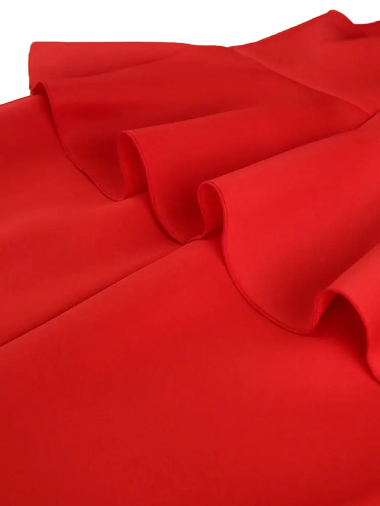 AOMEIDRESS Cocktail Dresses for Wedding Red Birthday Summer Outfits