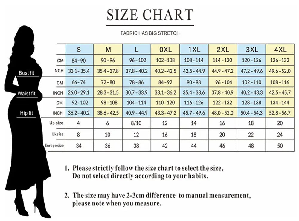 AOMEIDRESS SIZE