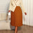 AOMEIDRESS Colorblock Pleated Dress Peplum Church Work Office Gowns