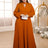 Crew Neck cut out dresses for women