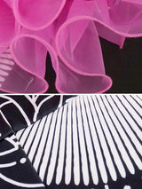 Classic one shoulder design, sexy and charming