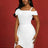 AOMEIDRESS Dinner Dresses Luxury Party Gown for Ladies Luxury White White / S