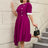 AOMEIDRESS Easter Clothes for Women Color Block 50s Swing Dress