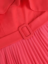 AOMEIDRESS Elegant A Line Maxi Off Shoulder Party Dresses Waist Belt