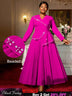 AOMEIDRESS Elegant A Line Maxi Pleated Beading Dress for Wedding Party Rose / S