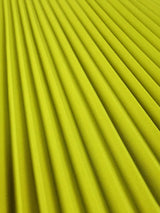 AOMEIDRESS Elegant A Line Pleated Dress One Shoulder Peplum Sleeves