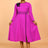 AOMEIDRESS Elegant A Line Pleated Dress with Applique for Party Church RO / S