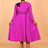 AOMEIDRESS Elegant A Line Pleated Dress with Applique for Party Church RO / S