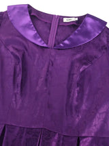 AOMEIDRESS Elegant A Line Pleated Jacquard Party Wedding Guest Dress