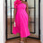 AOMEIDRESS Elegant A Line Wedding Guests Dress One Shoulder 3D Flower Rose / 0XL