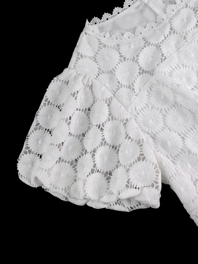 AOMEIDRESS Elegant African Wedding Guest Outfit White Bridal Gowns
