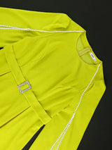 AOMEIDRESS Elegant Beading A Line Shawl Sleeve Weddding Guests Dress