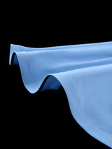 AOMEIDRESS Elegant Bodycon Dress Sheer Cape Fishtail Hem Party Gowns