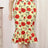 AOMEIDRESS Elegant Bodycon Floral Mermaid Skirt for Party Wedding Yellow / 0XL