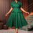 AOMEIDRESS Elegant Church Suits for Women First Lady Church Dresses DarkGreen / S